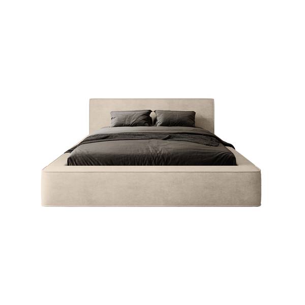 Polsterbett MUMMO Creme - Breite: 200 cm