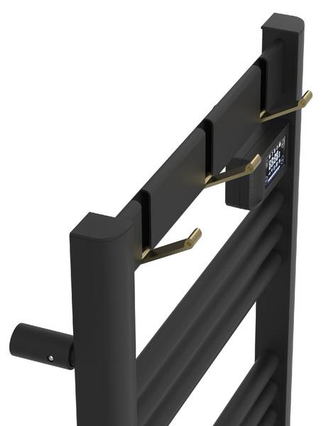 Handtuchheizkörper Uvdal Schwarz