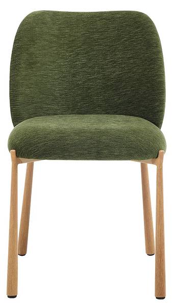 Stuhl JIZAK 6er-Set Grün - Textil - 47 x 79 x 58 cm