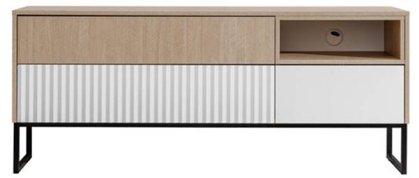 Lowboard ZOE Braun - Holzwerkstoff - 148 x 62 x 40 cm