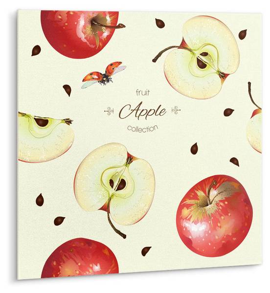 Zelfklevende Tegels Rubrum set van 9 30 x 30 cm