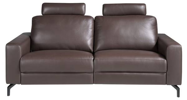 3-Sitzer Relaxsofa, Braun Breite: 206 cm