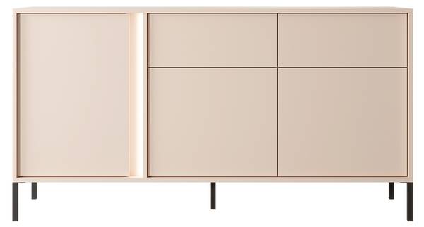 Kommode DAST Braun - Holzwerkstoff - 153 x 81 x 40 cm