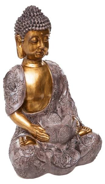 Statuette LEE Braun - Stein - 19 x 37 x 23 cm