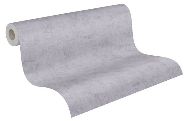 Vliestapete 771796-GU Grau - Kunststoff - 53 x 1 x 1005 cm