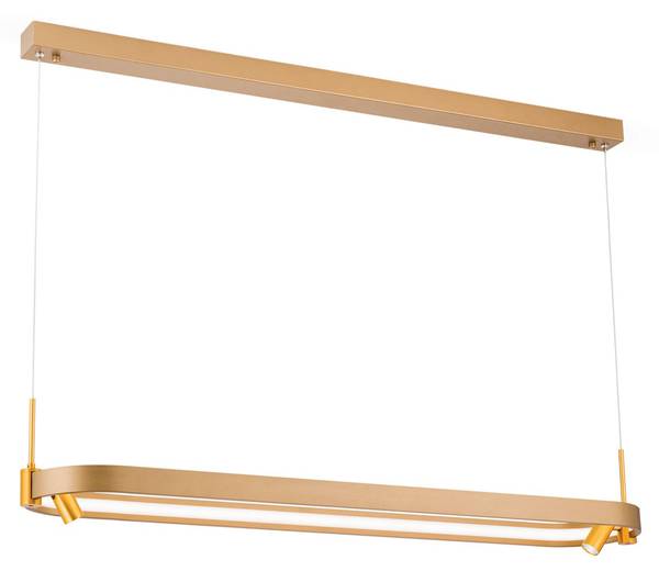 Suspension GRACE Doré - Métal - 22 x 4 x 112 cm