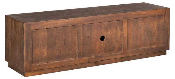 TV-Möbel BRUSSEL Braun - Massivholz - 150 x 46 x 42 cm
