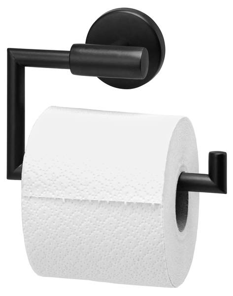 Toilettenpapierhalter Piazza Black 91112 Schwarz - Kunststoff