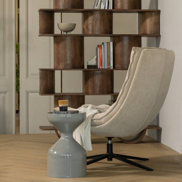 Drehstuhl Kube Beige - Hellbeige