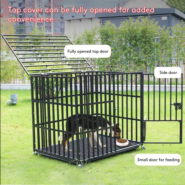 Hundekäfig große Hunde Hundetransportbox 78 x 89 x 107 cm