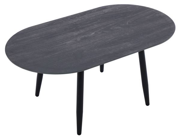 Ensemble de quatre pièces de jardin Gris - Matière plastique - 120 x 74 x 74 cm