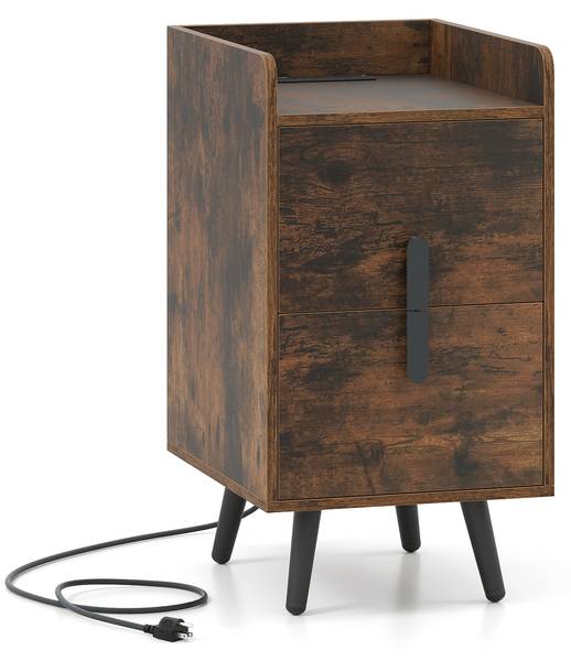 Nachttisch TG33303PQ Dunkelbraun