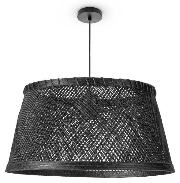 Pendelleuchte Rama Schwarz - Graumetallic