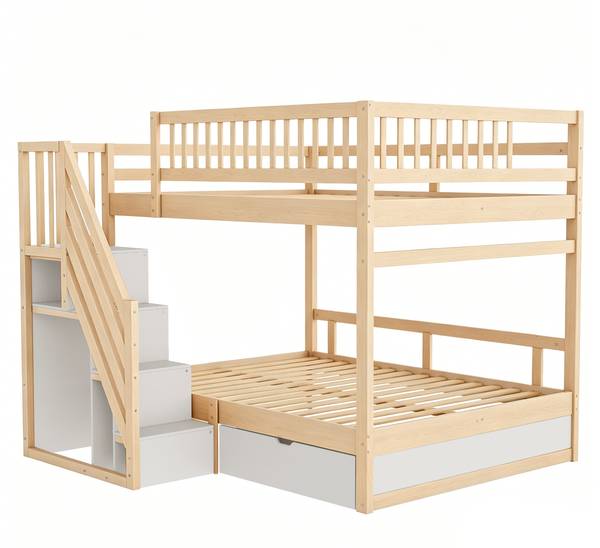 Etagenbett  Eos Ⅳ Holz - 145 x 174 x 205 cm