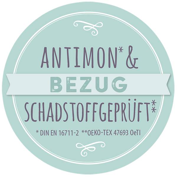 Matratze tiSsi für Laufgitter 6-eck Weiß - Textil - 80 x 5 x 136 cm