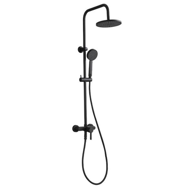 Colonne de douche Delice Noir - Métal - 20 x 98 x 34 cm