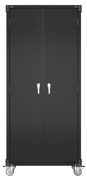 Werkzeugschrank P54 Schwarz - Metall - 42 x 183 x 80 cm