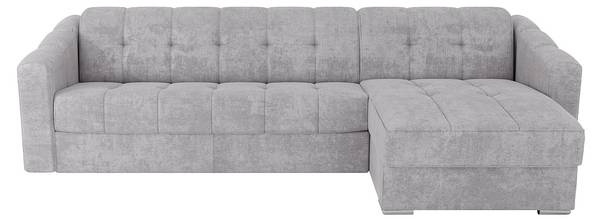 Schlafsofa DARIELO Hellgrau