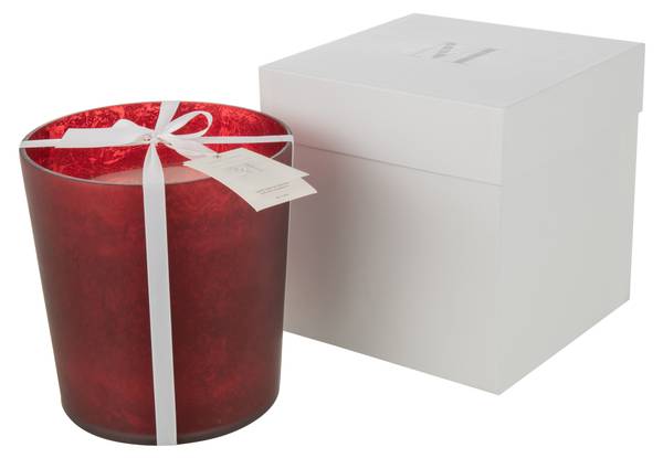 Duftkerze MChic Rot - Durchmesser: 21 cm