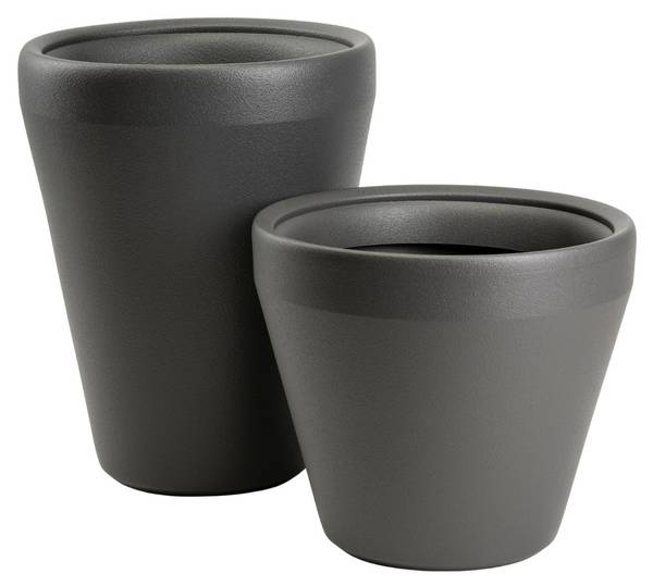 Blumentopf Purea Grau - 55 x 49 x 55 cm