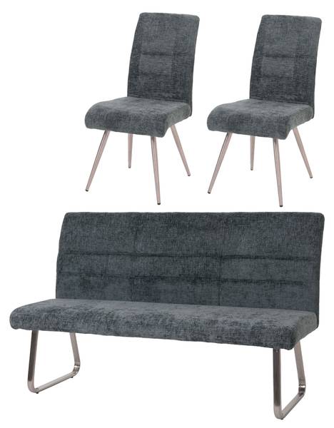 Esszimmer-Set G55 (3-teilig) Blau