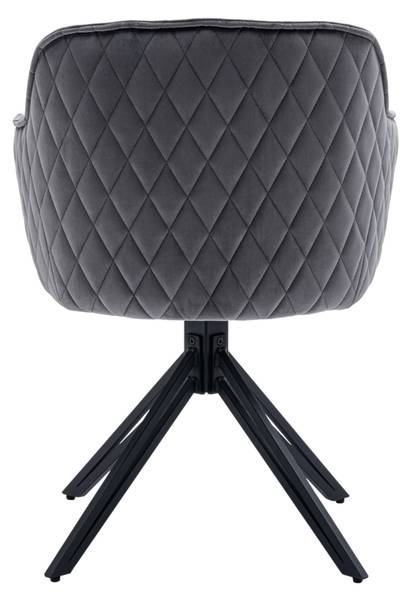 Essgruppe Miri Grau - Eiche - 76 x 100 cm