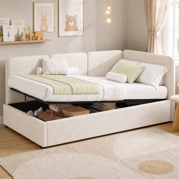 Kinderbett TIAE381 Ⅰ Beige