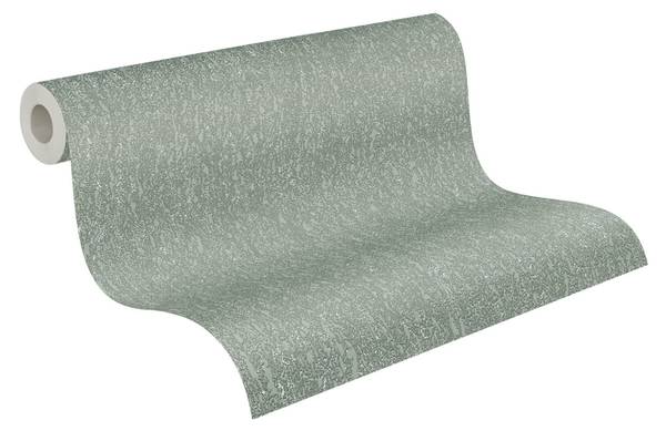 Vliestapete 790952-GU Grün - Fleece - 53 x 1005 x 1 cm