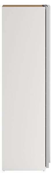 Kledingkast Como wit - plaatmateriaal op houtbasis - textiel - 119 x 221 x 67 cm