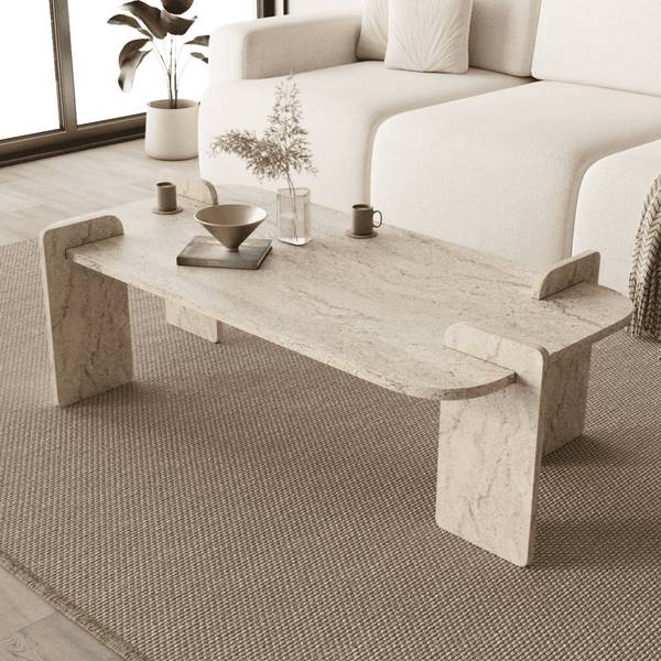 Couchtisch RIVE Beige