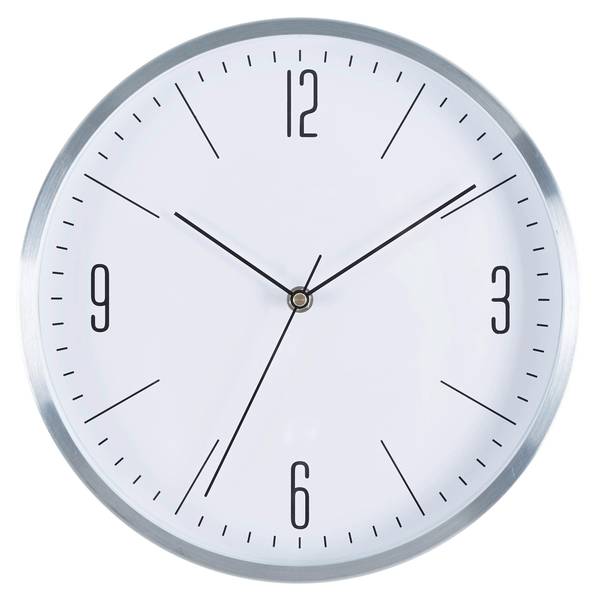 Wanduhr JESPER Silber
