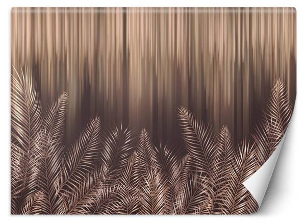 Fotobehang palmbladeren glamour 200 x 140 cm