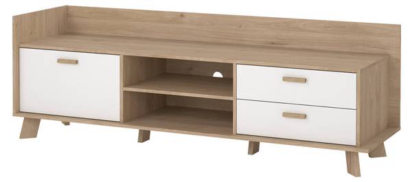 Meuble TV Eloise Marron - Bois manufacturé - 182 x 62 x 51 cm