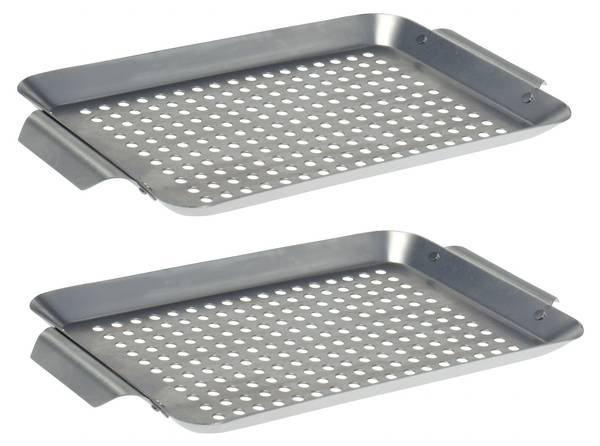 Grillplatte 14079 (2er-Set) 32 x 19 cm