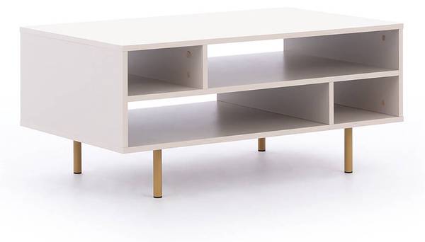 Wohnzimmer-Set NADOR-132-11 4er-Set Beige - Holzwerkstoff - 480 x 140 x 60 cm