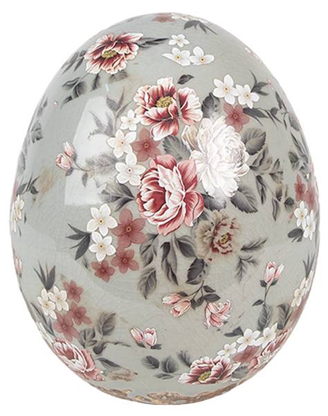 Decoratie Beeld Ei Deco&Preston 10 x 12 x 10 cm