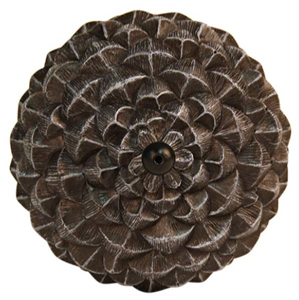 Vogelhäuschen NK83 Braun - Massivholz - 14 x 26 x 17 cm