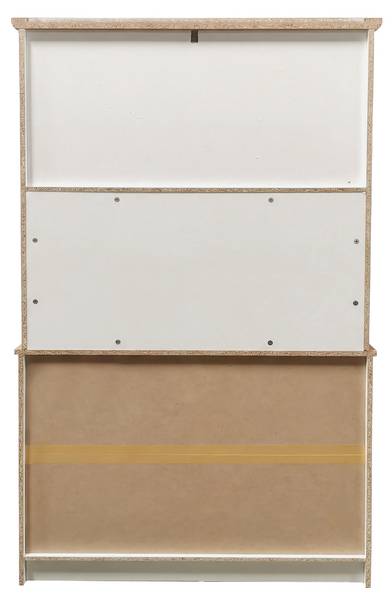 Sideboard Eurynom Ⅵ Braun - Weiß - Holzwerkstoff - 106 x 177 x 39 cm