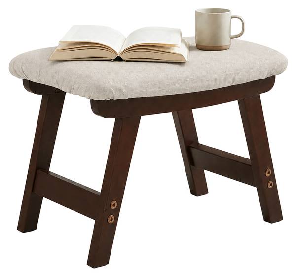 Fußhocker Holz & Stoff kaufen