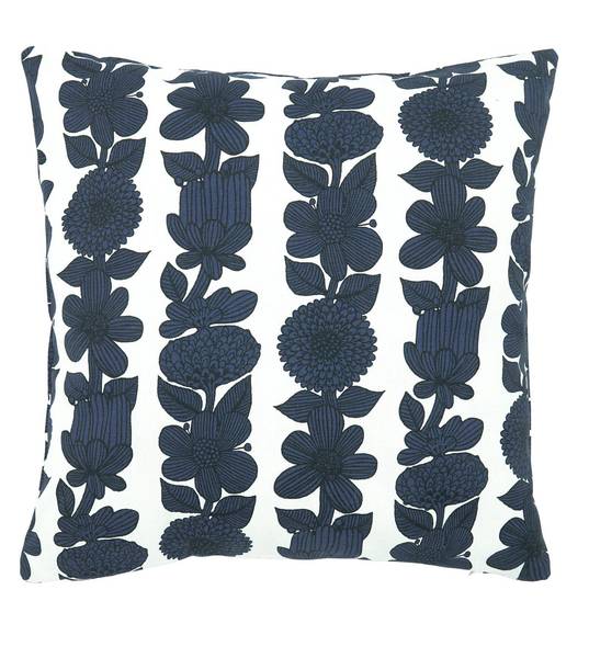 Oreiller aster Bleu - Textile - 45 x 1 x 45 cm