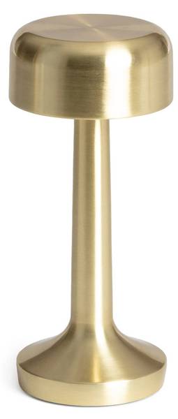 Tischlampe David Gold - Metall - 9 x 23 x 9 cm