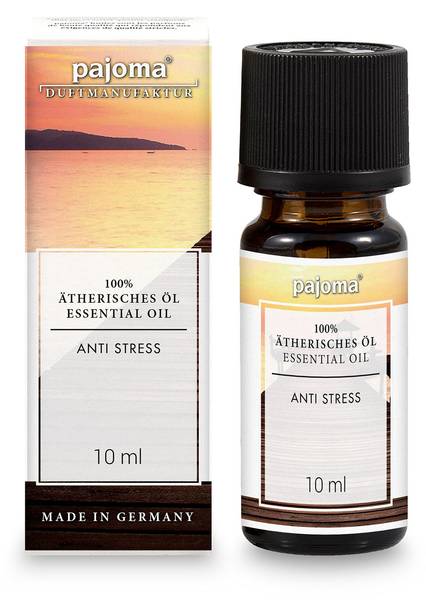 Duftöl 10ml Anti-Stress 1er Braun - Glas - 3 x 8 x 3 cm