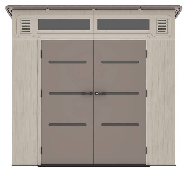 Schrebergartenhaus ANTEVA Beige - Braun