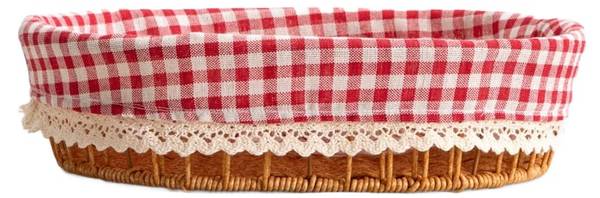 Korb PERLOTTE Beige - Kunststoff - 25 x 8 x 32 cm