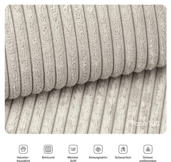 Ecksofa ETERA Creme