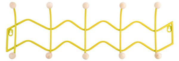 Garderobenständer Double Zig Zag Gelb