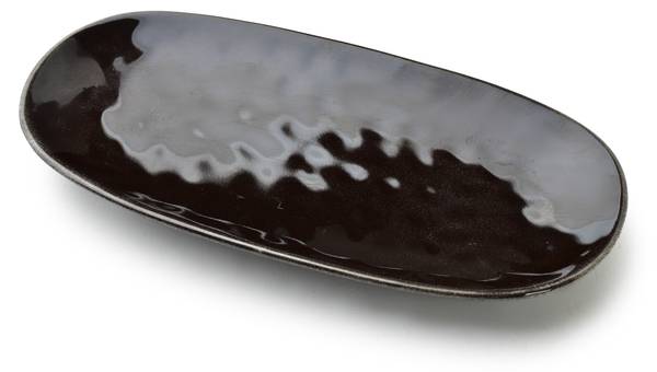 Servierplatte BASIC NATURE Schwarz