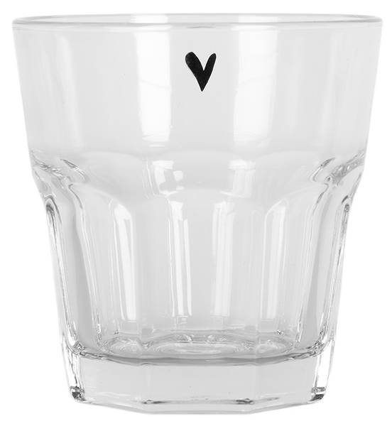 Wasserglas Crew Glas - 8 x 8 x 8 cm