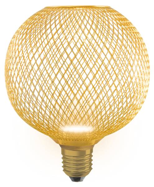 Decor Flatlampe Globe Gold