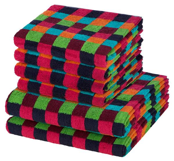 Handtuch-Set Lifestyle (6-teilig) Multicolor